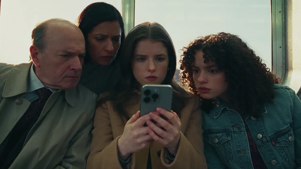 The city finds out on its phones
