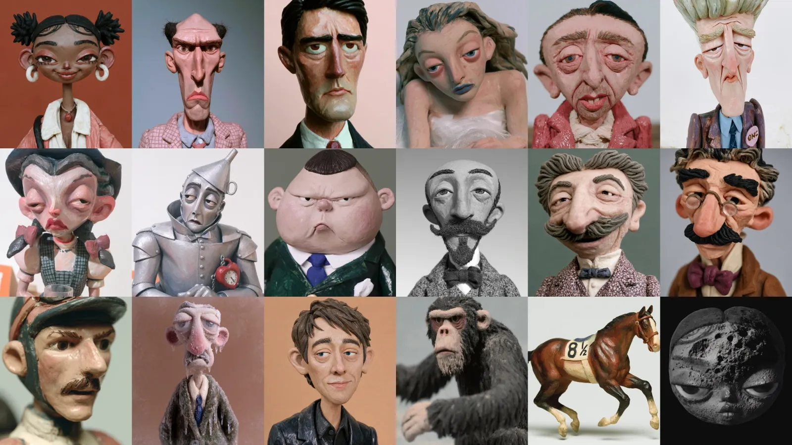 Characters, Designed